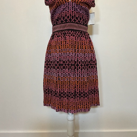 Trina Turk Los Angeles Strapless Geometric Print Dress Size 4 NWT - Picture 7 of 13